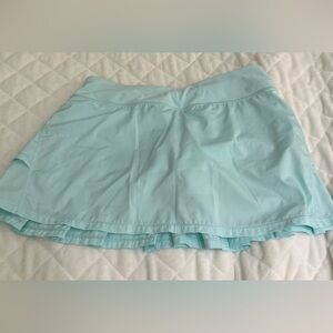 Ivivva Girls Aqua Blue Athletic Skort size 14